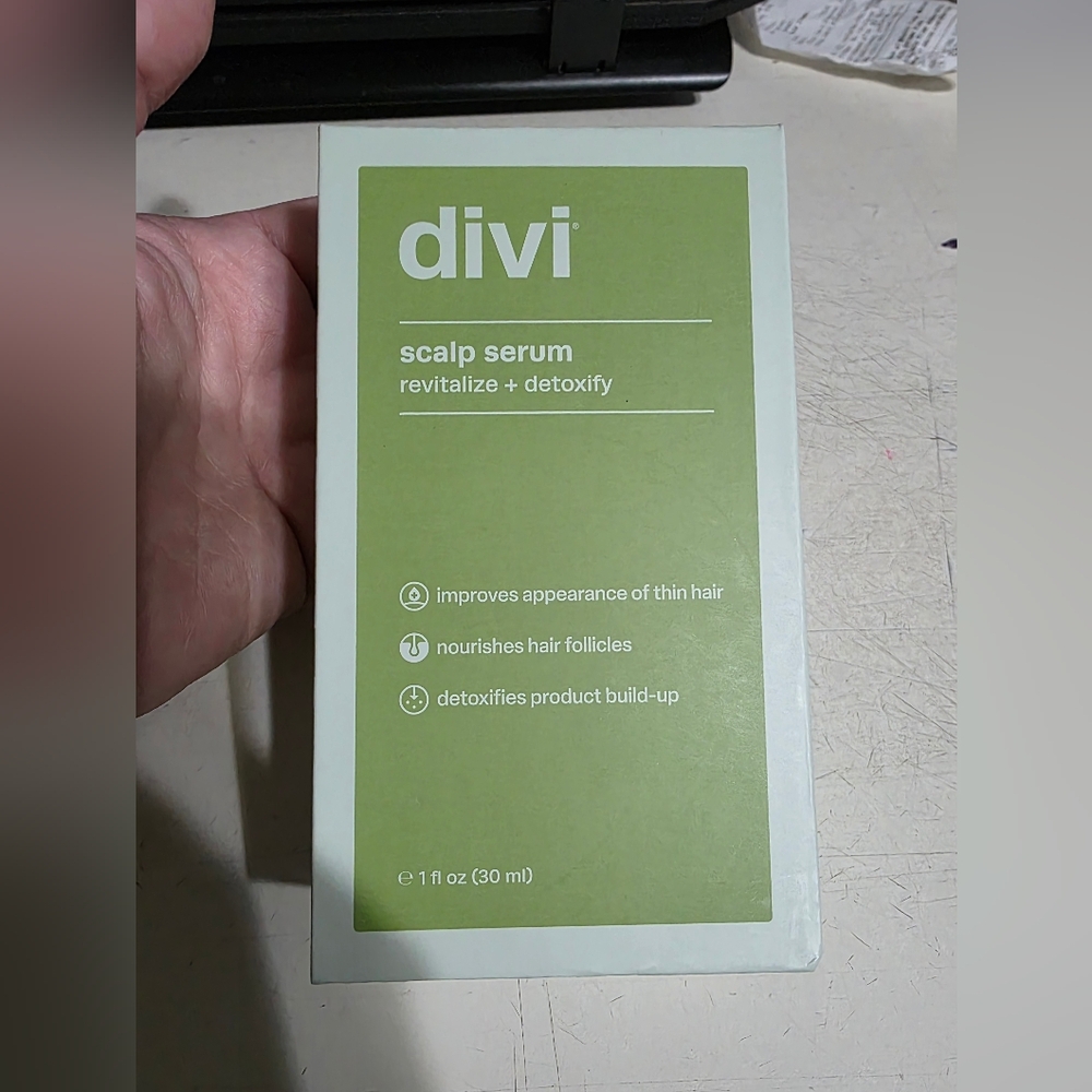 Divi Scalp Serum 1 oz Brand New Sealed Box